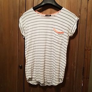 Black and white striped shirt